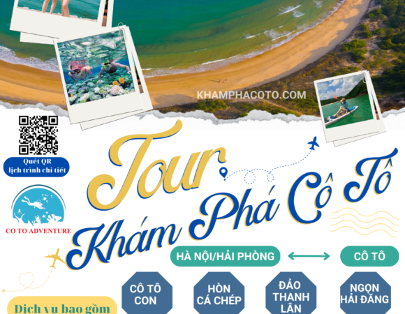 Tour 3 Ngày 2 Đêm khám phá Cô Tô - Thanh Lân