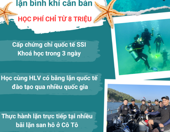 Khoá học lặn open water