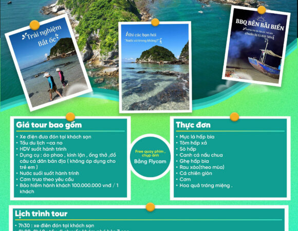Tour tham quan đảo 7 sao