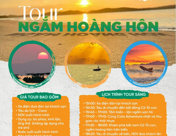Tour hoàng hôn – Khám phá thiên nhiên Cô Tô