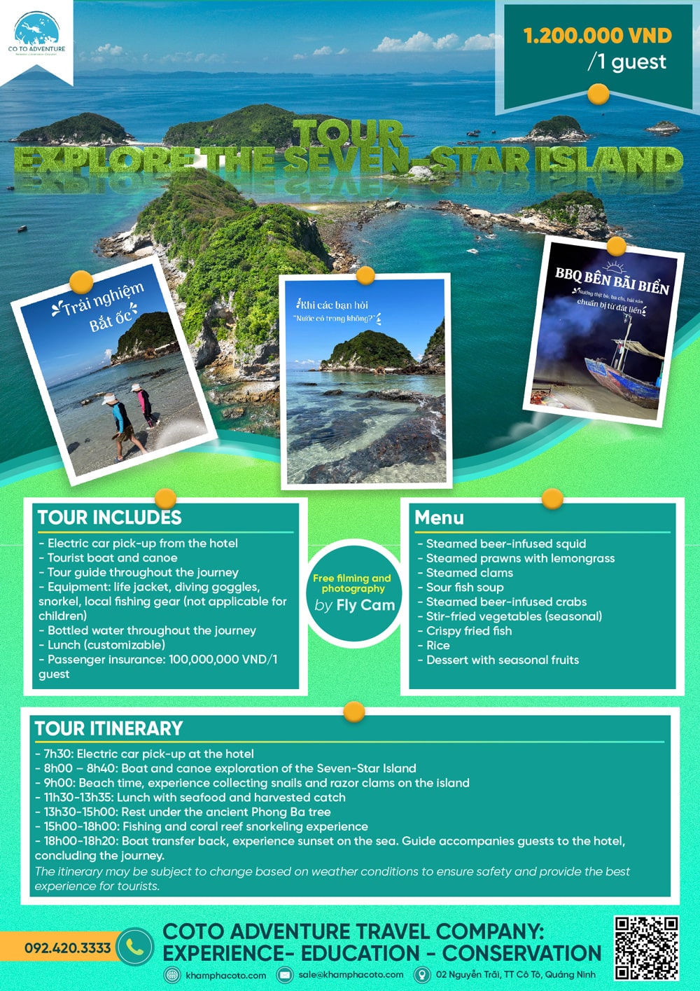 7-Star Island Tour - Exploring Cô Tô's Nature